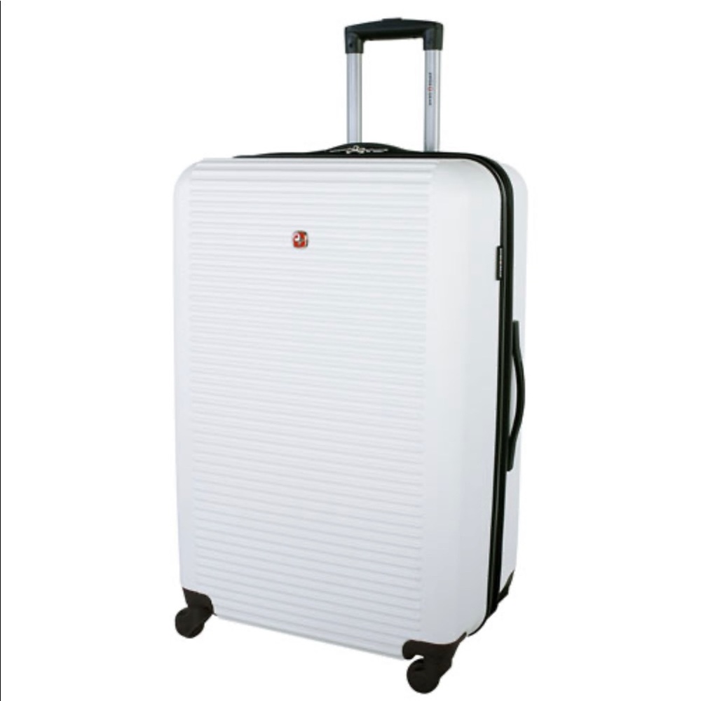 🆕NWOT SWISSGEAR Platthorn 28" Hard Luggage -White